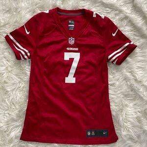 49ers NFL Nike woman’s small Kaepernick 7 jersey